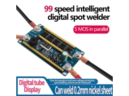 Mini Pontos de Bateria Inteligentes para Soldagem de Folha de Níquel com Display Digital Inteligente ALLINLESS