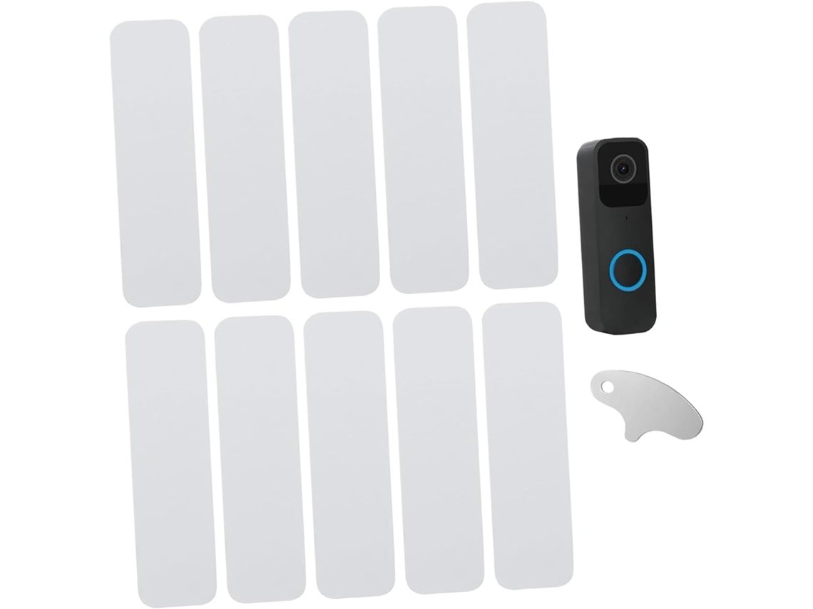 Pacote Com 10 Adesivos Para Campainha, Fáceis De Instalar, Adequados Para Várias Campainhas De Vídeo