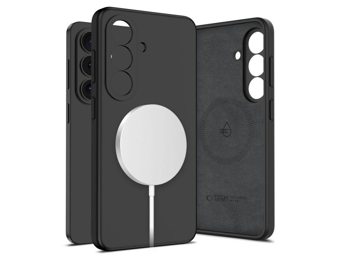 Capa Protetora De Silicone Tech-protect Para Galaxy S26 Com Magsafe