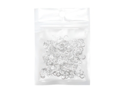 500pcs Bolsa De Decoração De Unhas Parche De Metal Redondo Furado Para Manicure(10)