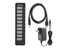 Hub Portátil 4 Portas Usb3.0 Com Interruptor De Energia