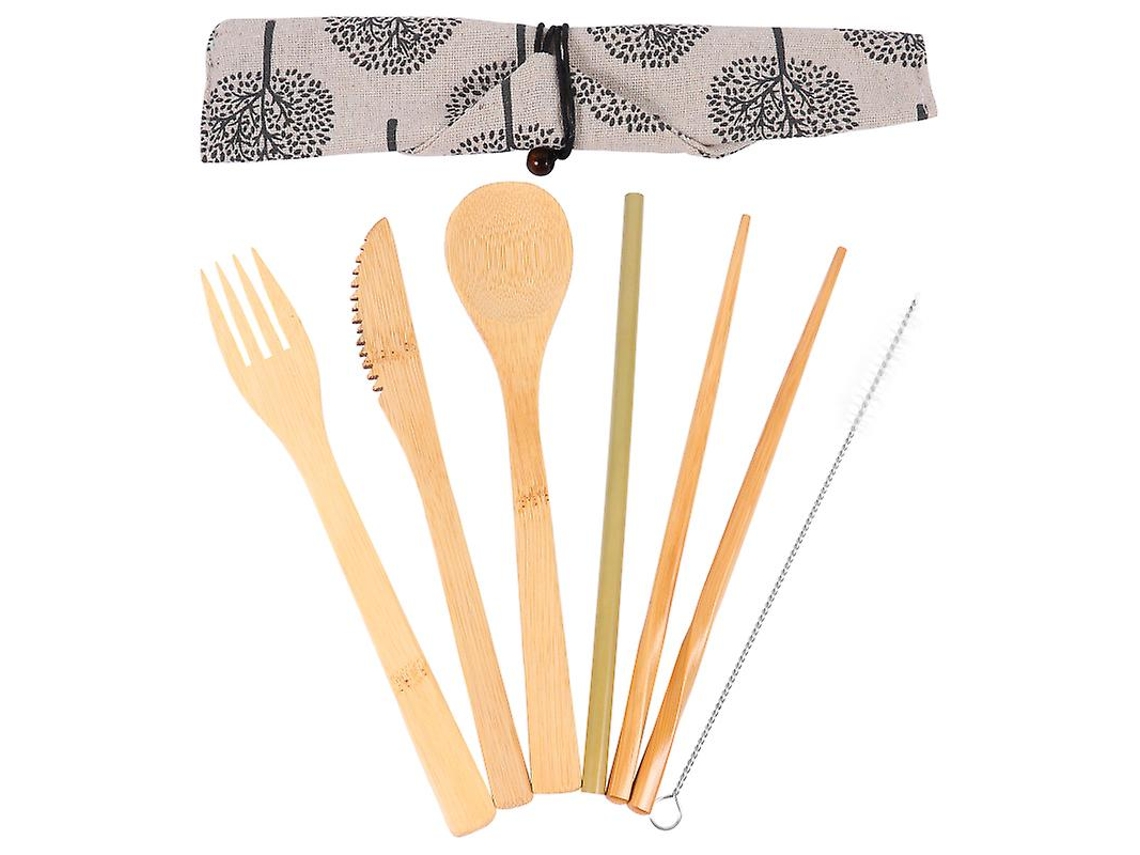 1 Conjunto De Talheres De Viagem Allinless