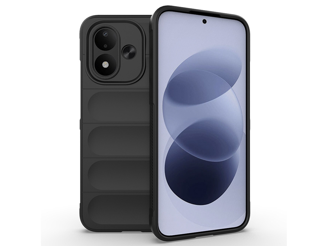 Capa Hibbent Para Xiaomi Redmi Note 17 Pro Max (preto)
