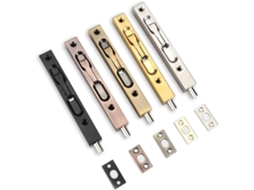 Fechadura Oculta Para Porta De Correr Em Aço Inoxidável Dourado 30cm 12 Polegadas, 1 Peça