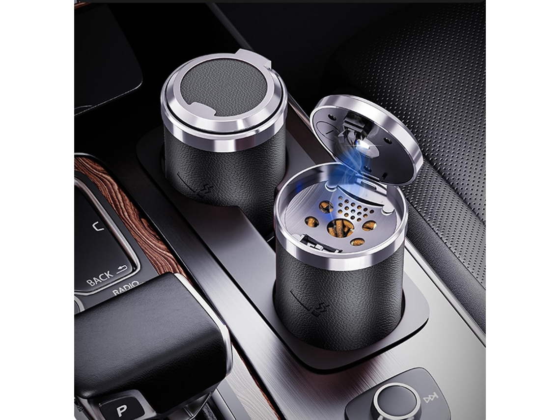 Cinzeiros Para Carro Fiat Freemont/idea/linea/multipla/panda/punto/qubo, Sem Odor, Sem Fumaça