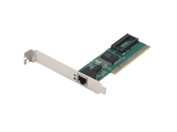 Cartão De Rede Para Computador Desktop Pci Ethernet 10/100mb Lan Rj45 Luz Dourada