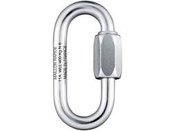 Mosquetão De Escalada FIXE CLIMBING GEAR Maillon Standard Steel (Prateado - 7 mm)