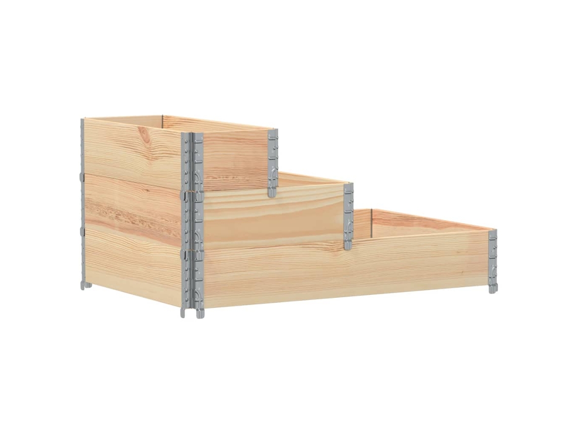 Raised Bed, Raised Beds Vidaxl Marrom Madeira De Pinho (120 X 80 Cm (80 X 30 Cm))