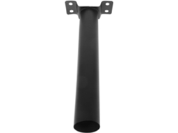 Suporte Para Poste De Luz Solar, Braço Para Poste De Luz Solar, Material Preto, Suporte De Montagem Gokoco