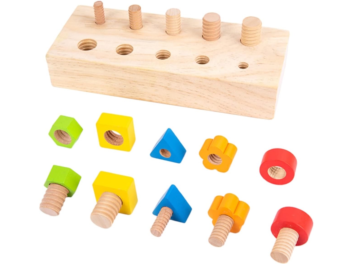 Conjunto De Jogo Educativo Madeira Para