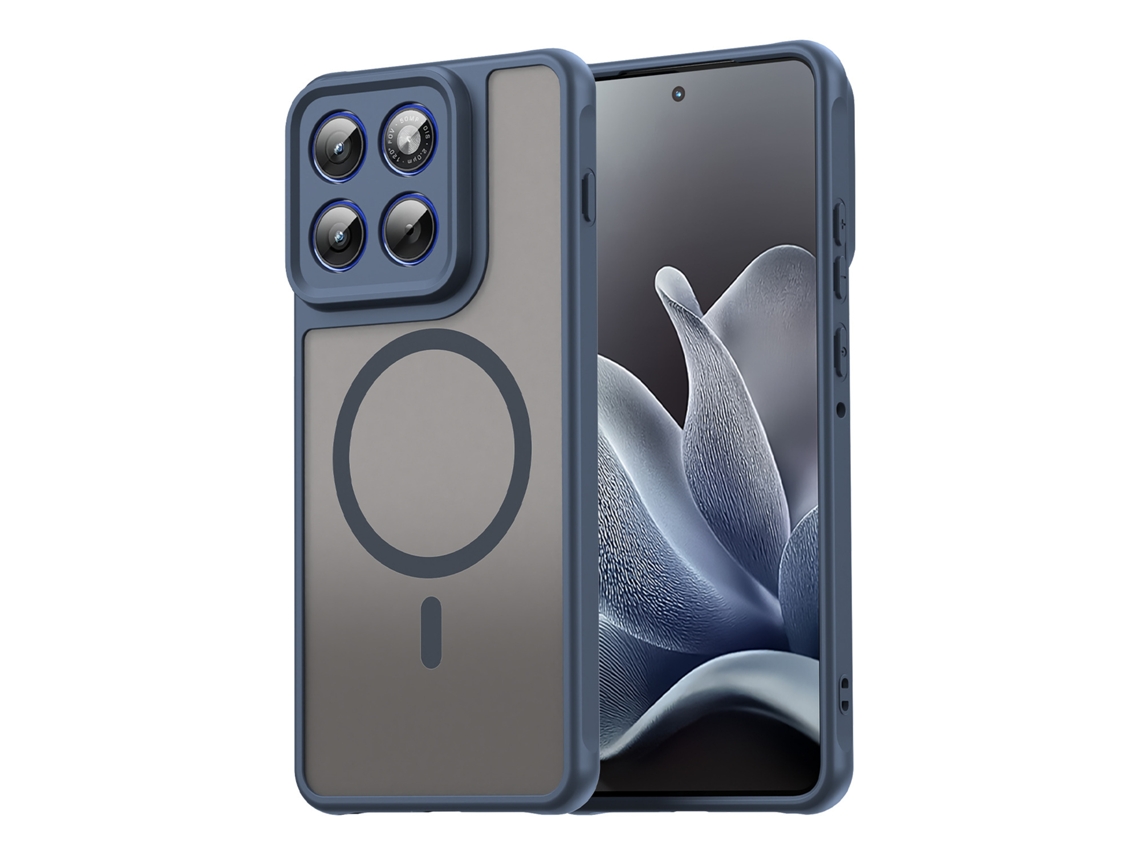Capa Magnética Shield Para Celular Com Airbag Para Proteção Contra Quedasazul série Magnética Fandun, Moto Edge 60s