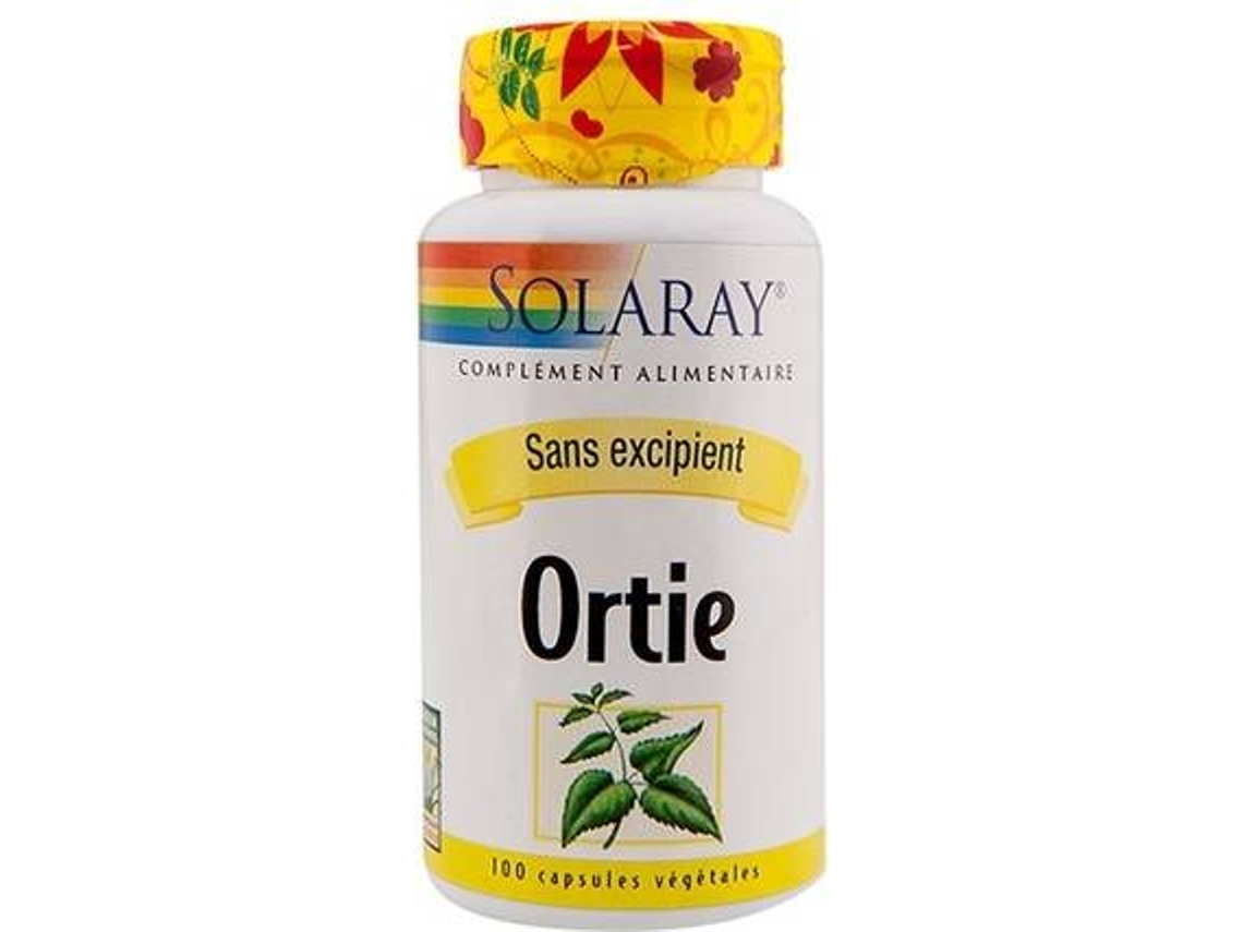 Suplemento Alimentar SOLARAY Urtiga (100 cápsulas)