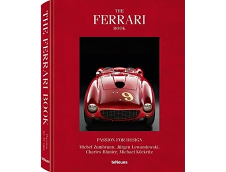 Livro The Ferrari Book Passion for Design de Michael Kockritz (Inglês)