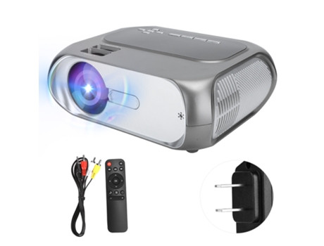 Projetor Lcd Mini Smart Hd Portátil Para Home Theater Sem Tela Tv 100 240v 1280 X 720p Vvjijilly