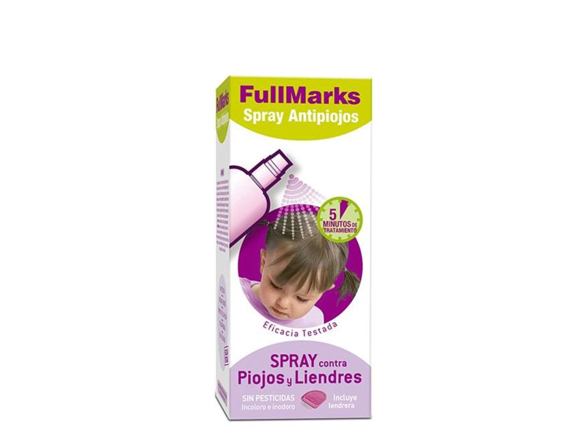 FullMarks Spray Anti-Piolhos e Anti-Lêndeas 150ml