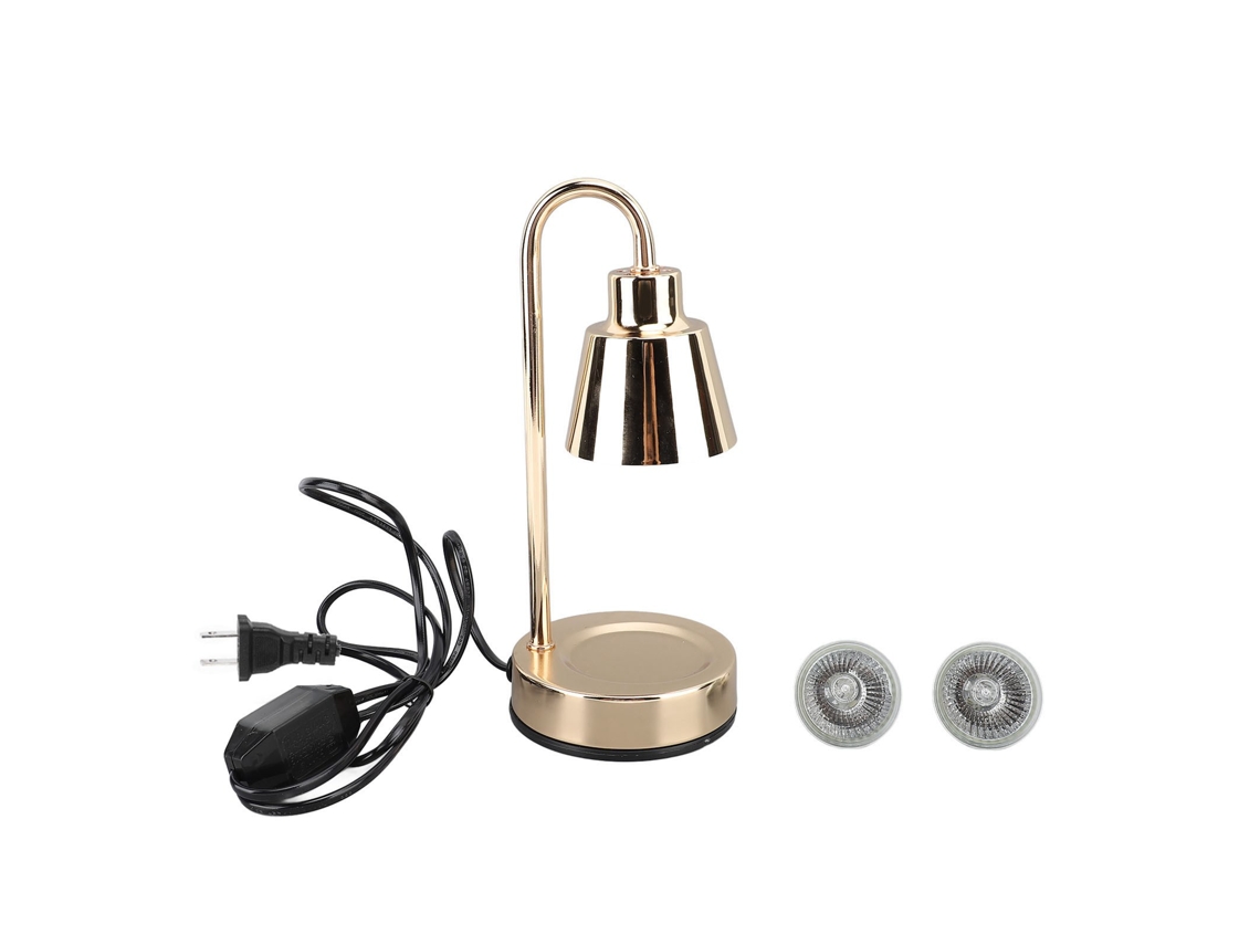 Lâmpada Aquecedora de Velas Dimmable com Timer e 2 Lâmpadas para Quarto Decorativo