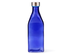 Garrafa QUID (1 L - Azul - Vidro)