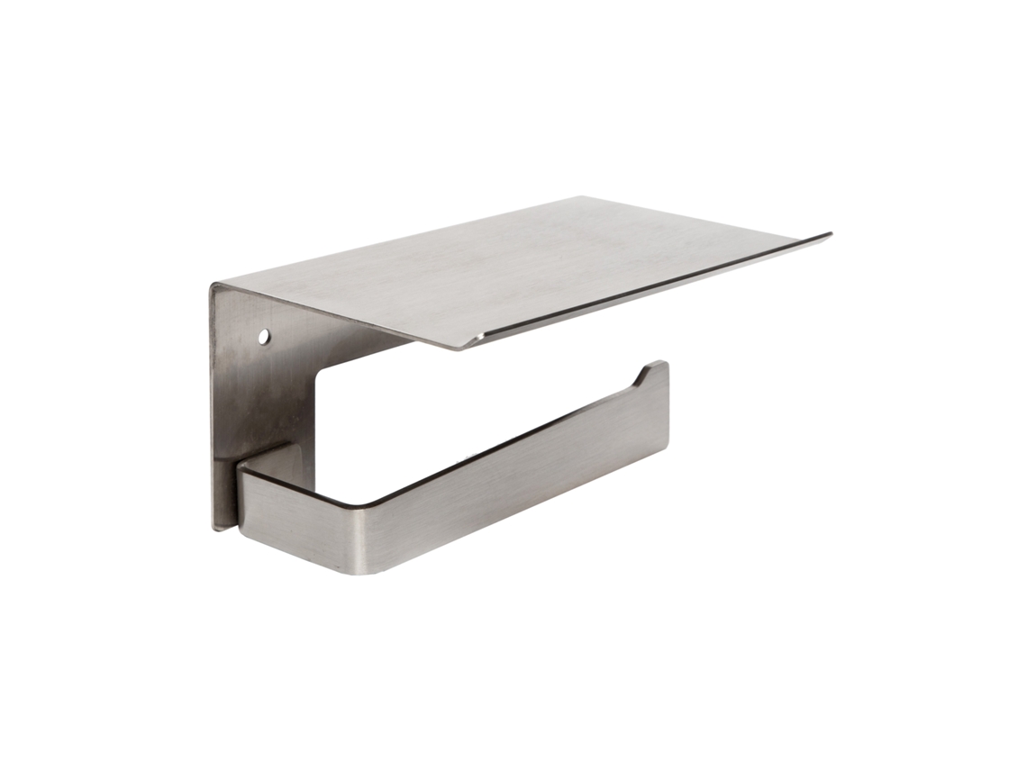 AI2003CS AURA Suporte para rolo de papel higiênico Prateleira de aço inoxidável acetinado MEDICLINICS