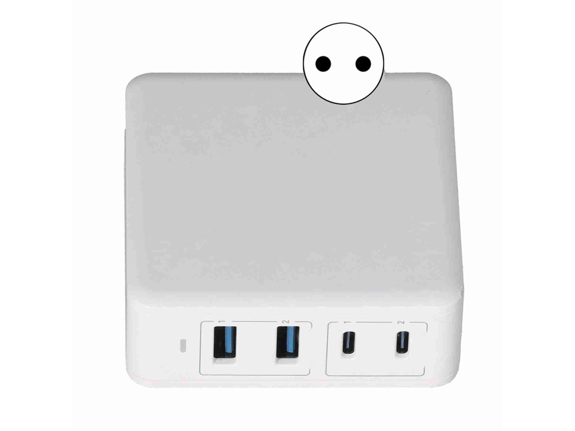 Carregador LAXISCREED 4 portas 100w Fast Charging