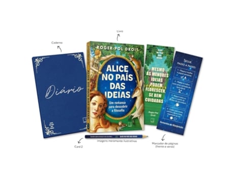 Livro Alice No Pais Das Ideias - Com Brinde - Record De Diversos (português Do Brasil)