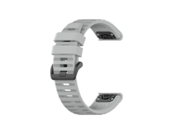 Pulseira De Relógio Lurelia Para Garmin Forerunner 935 Em Silicone Cinza
