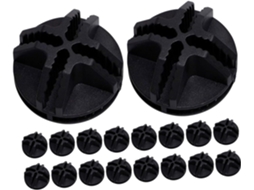 Conectores Cubos De Armazenamento Modular Housoutil, 60 Peças, Clipes De Plástico Arame, Estantes De