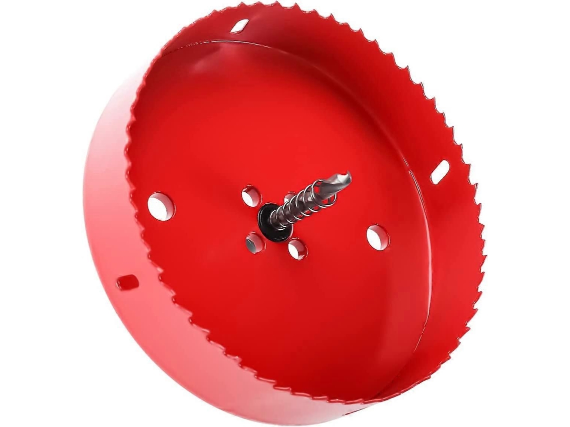 Serra Copo Bimetal 150 Mm Com Broca Central Para Perfurar Furos De 6 Polegadas