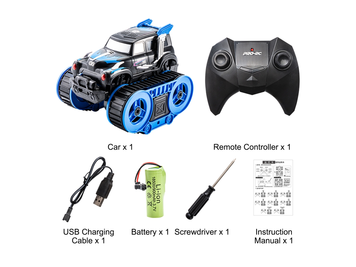 Carro aquático e terrestre com controle remoto, 4wd 2.4ghz, brinquedo para caminhão todo terreno para meninos e meninas