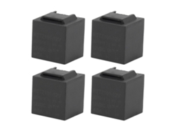 Kit de 4 Relés Primerox 5 Pinos 12v para Carro, Moto, Barco