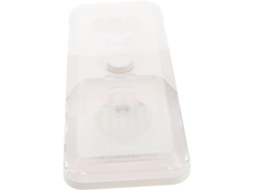 Luminária De Teto Led Branca De Alto Brilho, 12-24v, Para Caminhões E Vans.