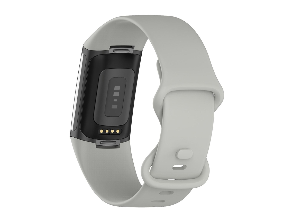Pulseira de substituição de TPU macio para relógio inteligente Fitbit Charge 5 Ly Ebike (grande)