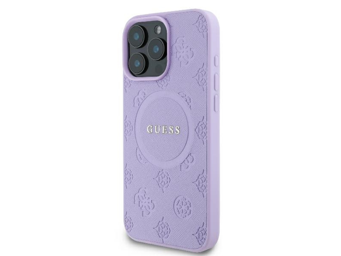 Capa para iPhone 16 Pro GUESS Rígida Roxo
