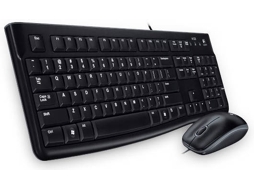 Teclado LOGITECH MK120 (Com Cabo - Layout Eslovaco)
