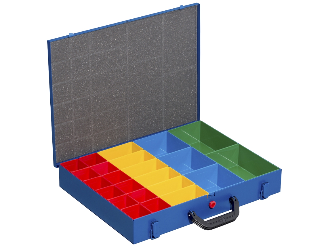Caixa de Peças Pequenas ALLIT Metal Europlus Pro M 44H-23 Azul