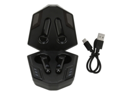 Fone Mali Mono H360‑2.5VA, Ajuste de Volume, Plugue 2.5mm, para Atendimento ao Cliente, Preto