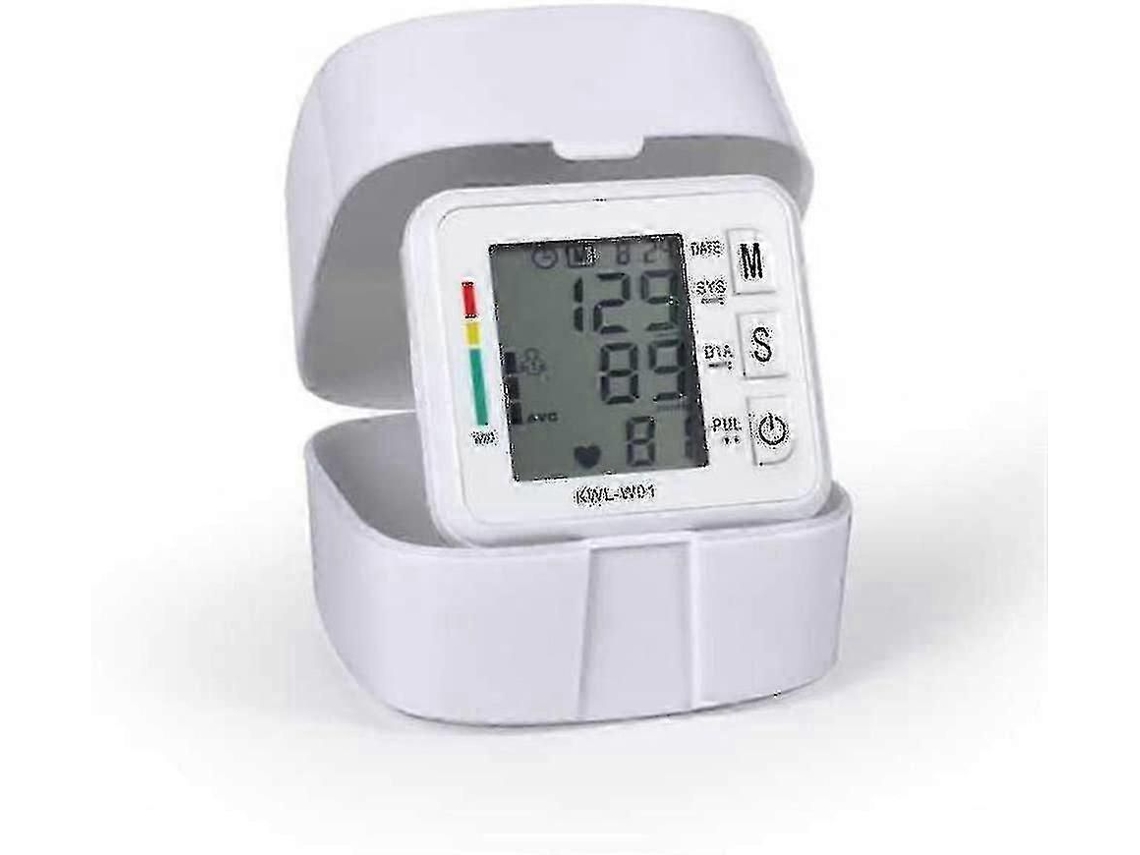 Monitor Automático De Pressão Arterial Com Estojo Portátil Batimento Cardíaco Irregular Bp E Adjust-dwdz Hwy