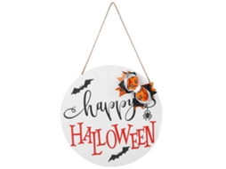 Letreiro de Porta de Madeira Decorativo Halloween S/MARCA