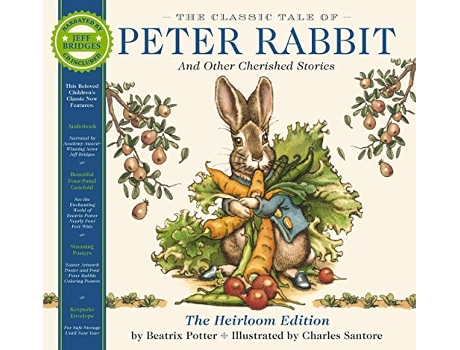 Livro Classic Tale of Peter Rabbit Heirloom Edition de Beatrix Potter (Inglês - Capa Dura)
