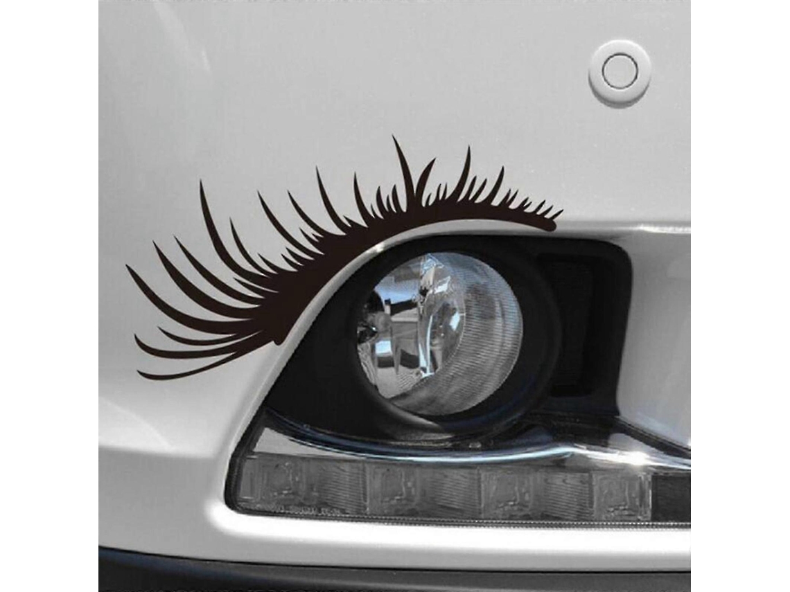 Cílios Postiços Para Carro, Adesivos Para Carro, Adesivos De Cílios Para Farol, Cílios Postiços Fofos Hengjian