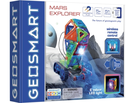 Construção  Mars Explorer (Idade Mínima: 5 - 51 Peças)
