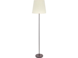 Candeeiro de Chão FABRILAMP Maldivas (Castanho - Metal, Tecido - 175x40 cm)