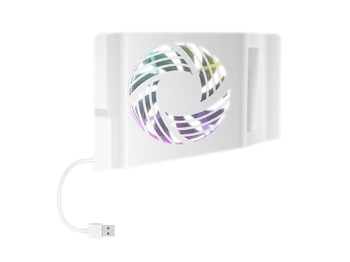 Ventoinha de Resfriamento Lateral com Luzes Led GOKOCO para Consoles Jogos Slim