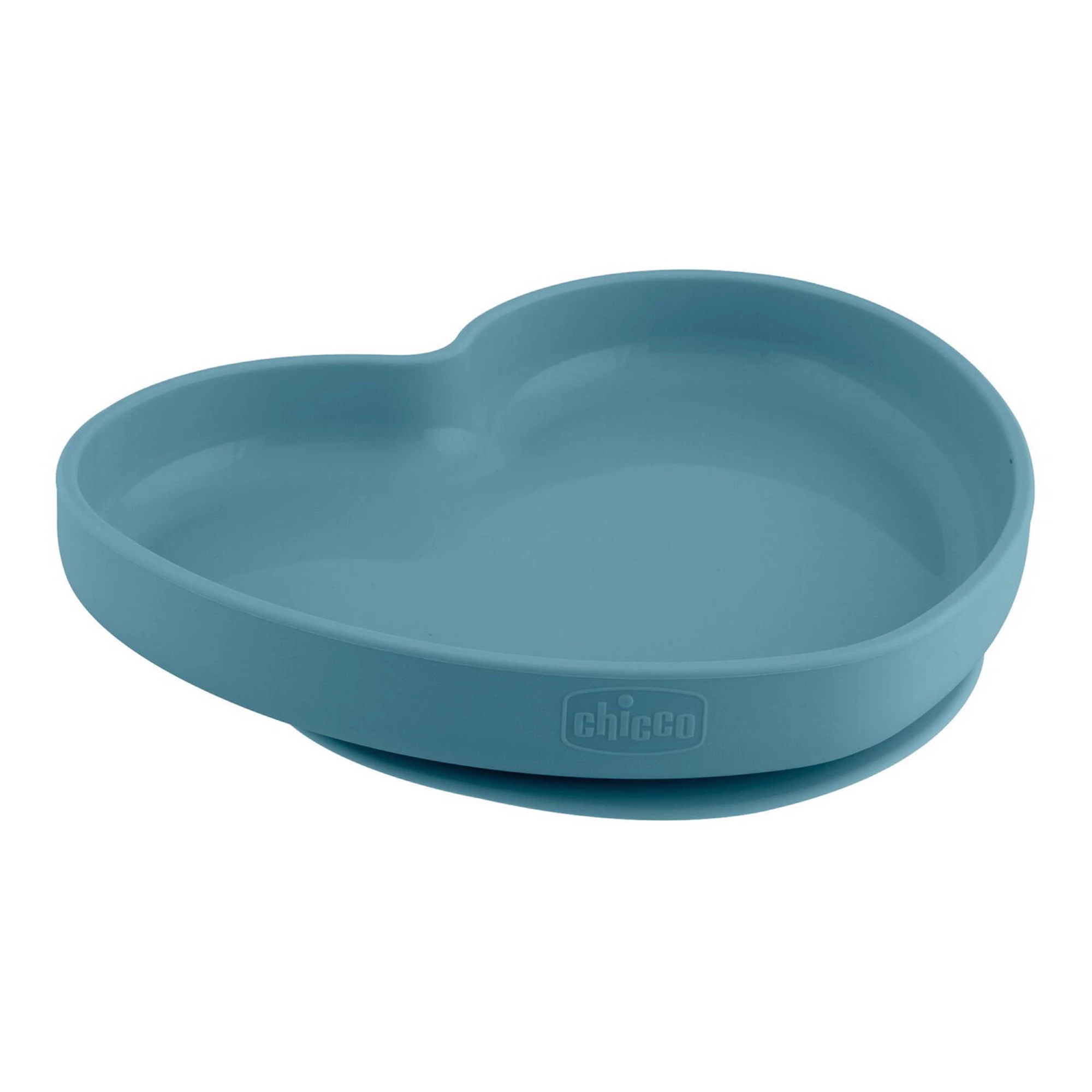 Prato Silicone Azul