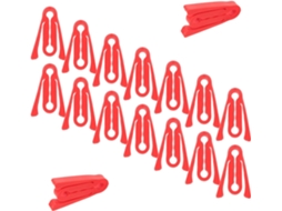 100 Peças De Amortecedor De Porta De Carro Em Silicone Vermelho