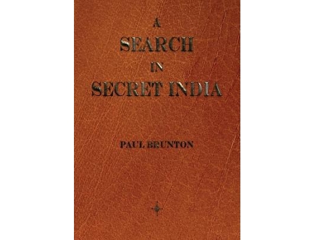 Livro A Search In Secret India De Paul Brunton (inglês)