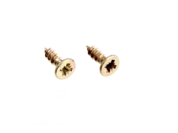 Kit Completo Para Projetos ''faça Você Mesmo'' Com 24 Parafusos De Cabeça Phillips Em Aço Zincado Amarelo, 3,5 X 12 Mm.