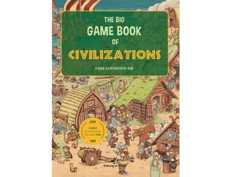 Livro The Big Game Book Of Civilizations - Libros Para Niños En Inglés de Joan Subirana Queralt (Inglês)
