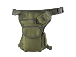 Bolsa Tática de Cintura para Moto Corrida Verde Militar