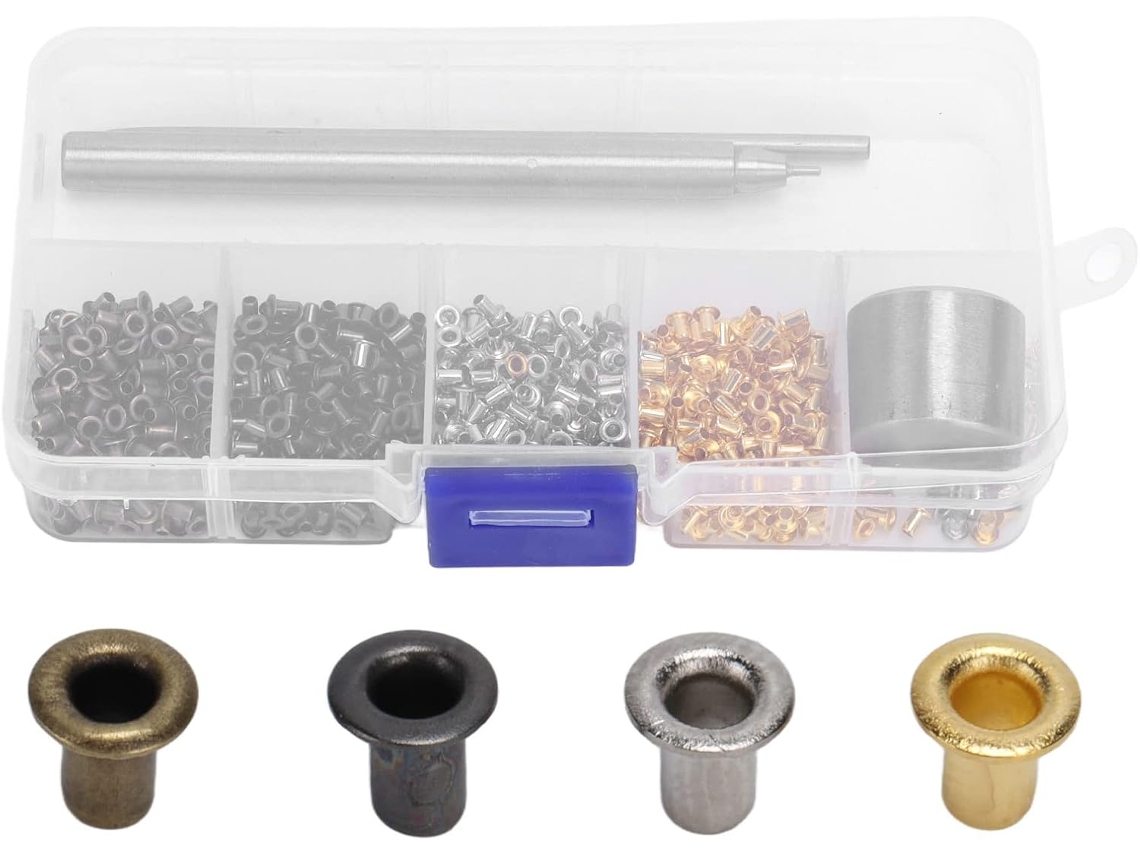 Kit Ilhós, Metal Eletrogalvanizado Conjunto Ilhós, Fácil