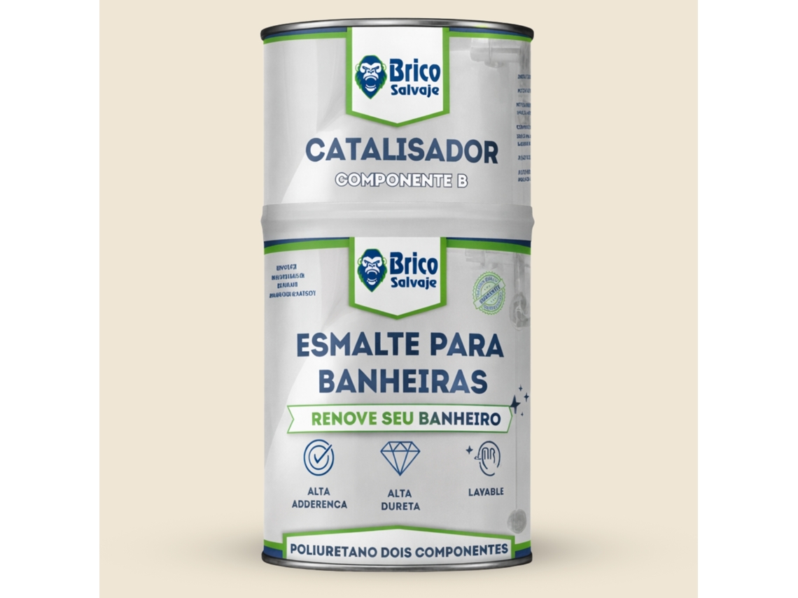 Tinta para banheira e base de duche bege claro Scarlett Mate | BRICOSALVAJE